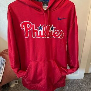 Philadelphia Phillies Nike Red Therma Fit Hoodie XL